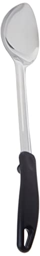 Winco 15-Inch Stainless Steel Solid Basting Spoon