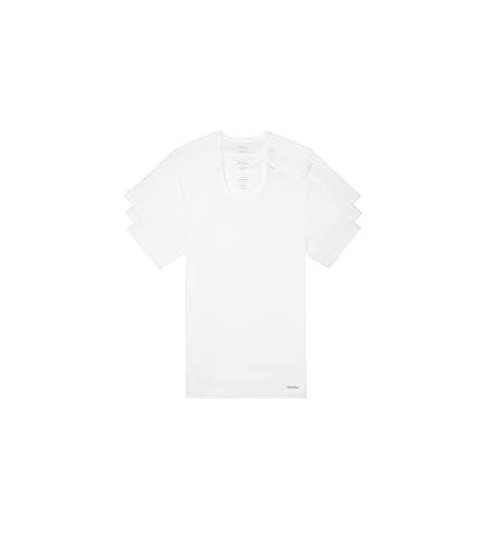 3 Pack Calvin Klein Men's Slim Fit Crew T-Shirts
