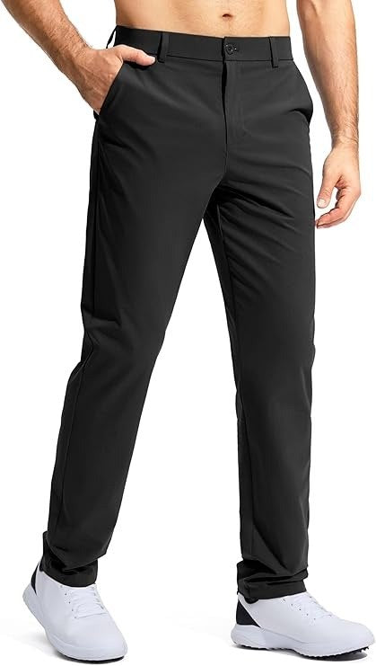 Stretch Quick Dry Golf Dress Pants with Pockets
