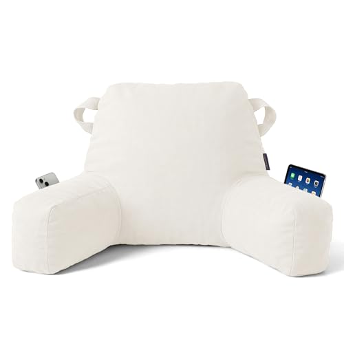 Unisakey Reading Pillow with Arms & Pockets