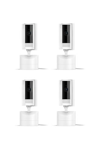 4 Pack Ring Pan-Tilt Indoor Security Camera