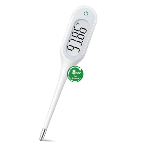 Fast-Read Digital Basal Thermometer, 8-Second, Accurate