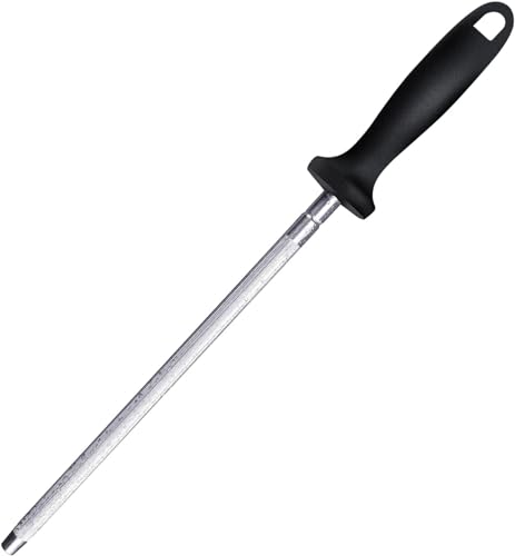 13-Inch Carbon Steel Knife Honing Rod