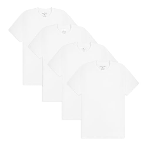 4 Pack Crew Neck Short Sleeve T-Shirts