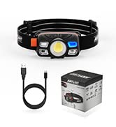 LED Rechargeable Headlamp with Motion Sensor