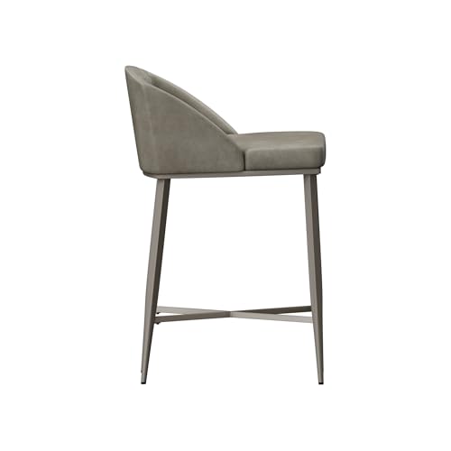 Hillsdale Gray Counter Height Stool Set of 2