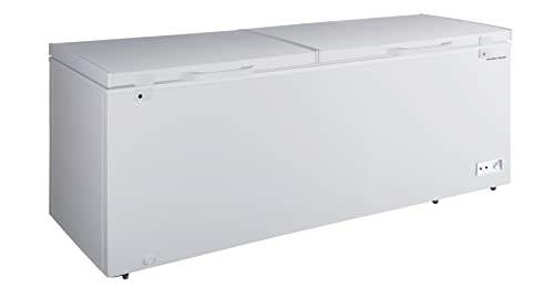 30 cu ft Hamilton Beach Chest Freezer Double Door