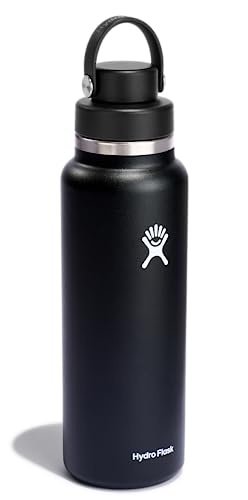 Hydro Flask 40 Oz Wide Flex Chug Cap Black, Stainless Steel, Double wall