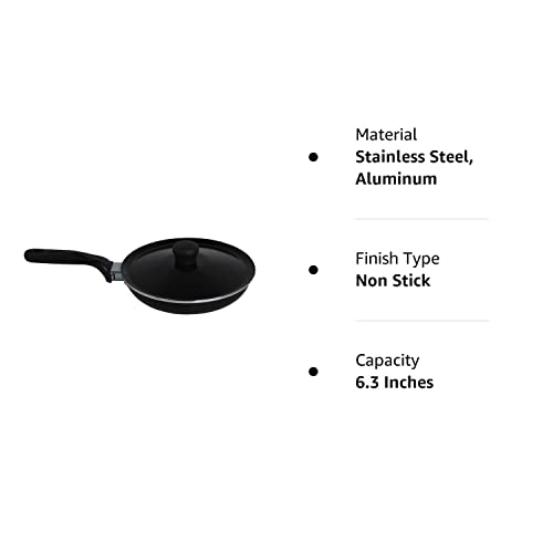 Imusa Casserole with Lid and Handle, STD, Black, Red or Blue (pack of 1)
