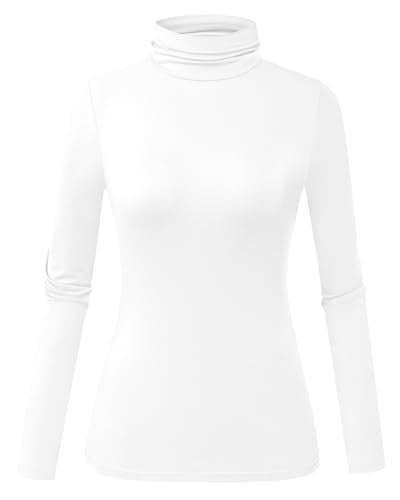 Women’s Long Sleeve Turtleneck Stretch Slim Top