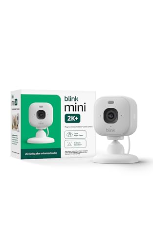 Blink Mini 2K Indoor Plug-in Security Camera