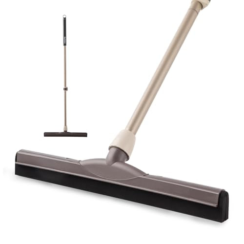 Eyliden 17-Inch Floor Squeegee with Telescopic Handle