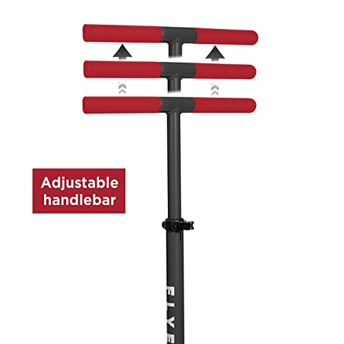 Flyer Kickstart Max, Kick Scooter, Adjustable Handlebars & Foldable, Red Scooter 8+ Years, and up to 220 lbs