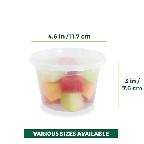 Freshware 50 Set 16 oz Food Storage Containers
