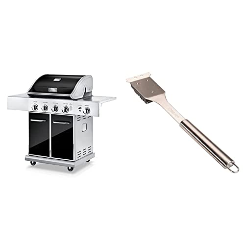 5-Burner Propane Gas Grill with Cleaning Brush