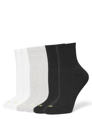 6 Pack HUE Women’s Mini Crew Socks