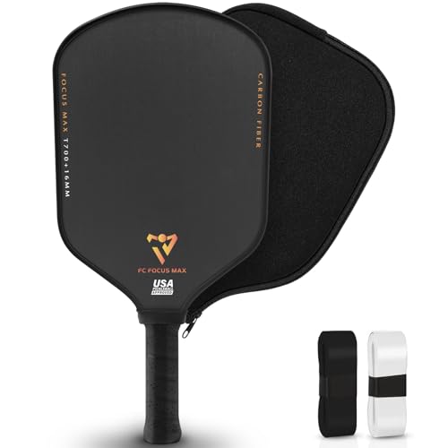 16mm T700 Carbon Fiber Pickleball Paddle Set