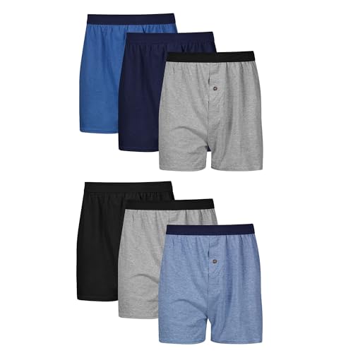 6 Pack Hanes ComfortSoft Boxer Shorts
