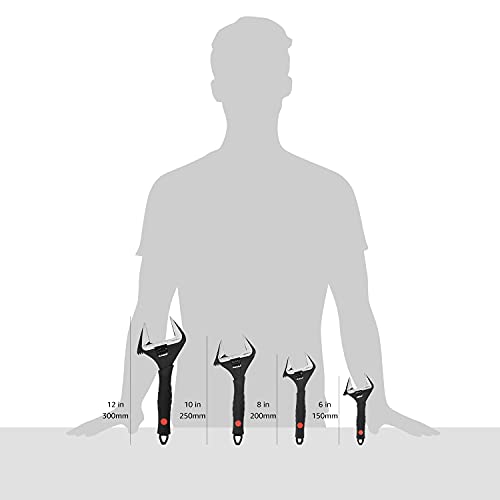 4-Piece Adjustable Wrench Set by Amazon Basics