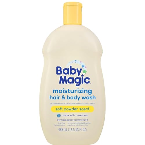 Baby Magic Soft Powder Hair and Body Wash 16.5oz