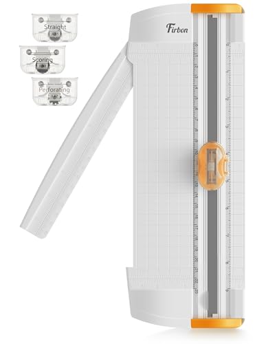 Firbon 3-in-1 A5 Paper Trimmer Cutter