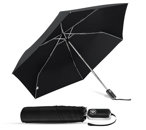 46-Inch Automatic Compact Travel Umbrella
