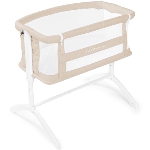 Baby Delight Adjustable Organic Cotton Bedside Bassinet