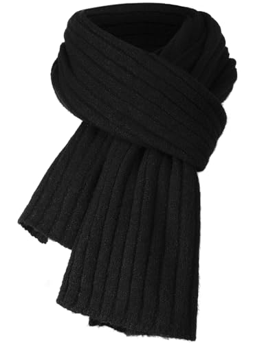 Knit Winter Scarf for Women, Warm Cozy Fashion