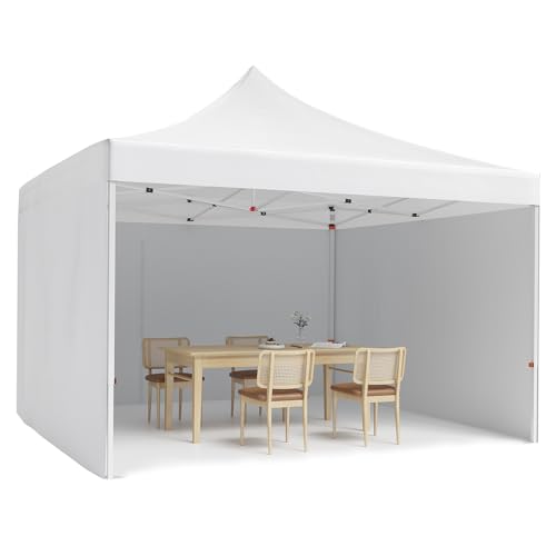 10 x 10 Pop Up Canopy Tent with Sidewalls