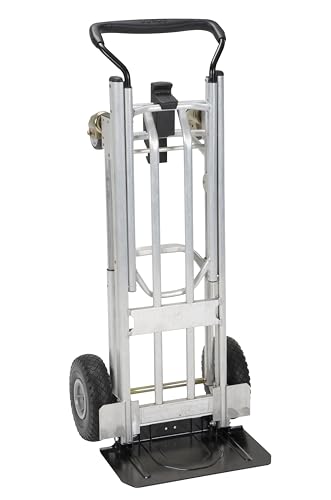 Cosco 4-in-1 Folding Hand Truck Flat-Free Wheels