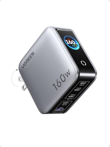 UGREEN 160W 5-Port GaN USB C Wall Charger