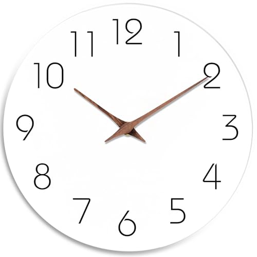 8-Inch Silent Non-Ticking Wall Clock