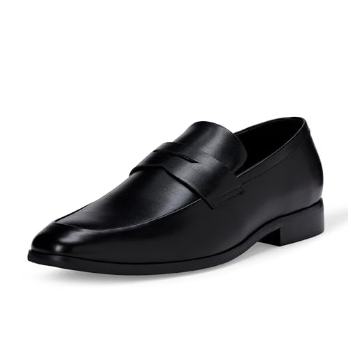 Amazon Essentials Memory Foam Square Toe Penny Loafers