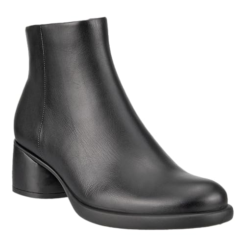 ECCO Women's Luxury Ankle Boot, Black, Size 10-10.5