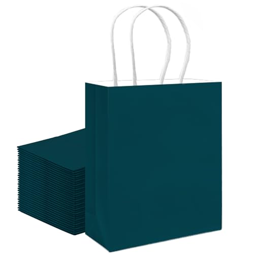 30 Pack Medium Paper Gift Bags with Handles
