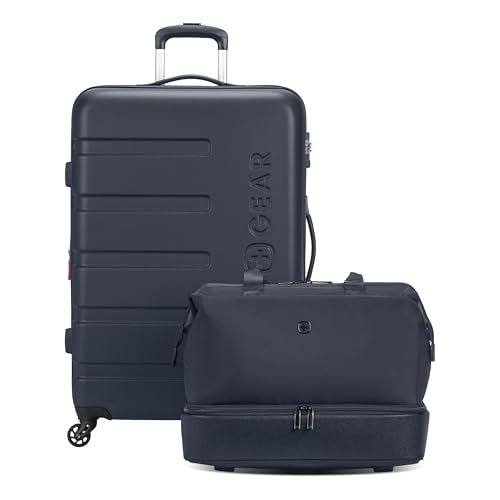 2 Piece SwissGear Hardside Expandable Spinner Luggage Set
