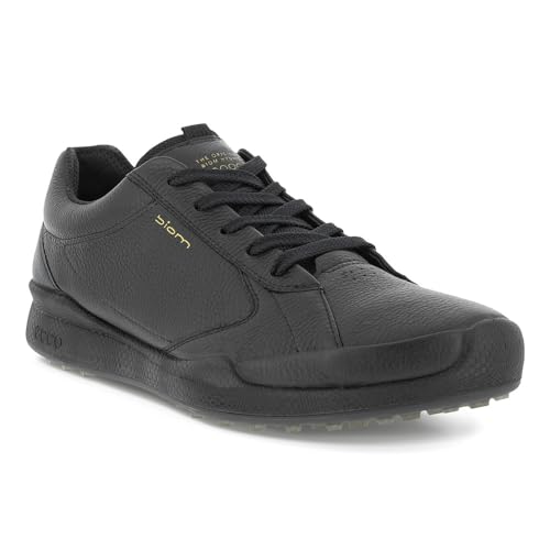ECCO Men's Biom Hybrid Original Hydromax Water Resistant Golf Shoe, Black, 9-9.5