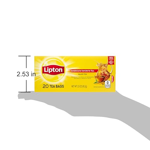 Lipton Black Tea Bags for Healthy Heart Support