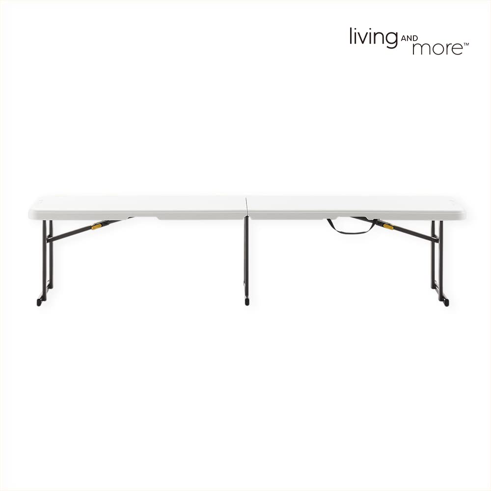 Living and More Foldable 6-Foot Outdoor Bench