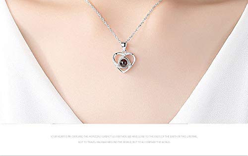 Preserved Flower Rose Necklace Gift Set for Her