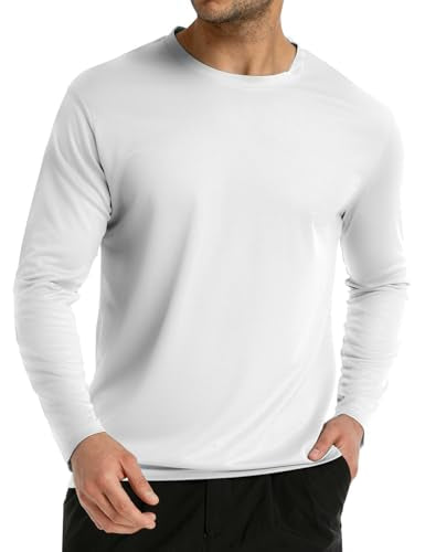 UPF 50+ Long Sleeve Dri-Fit Rash Guard Shirt