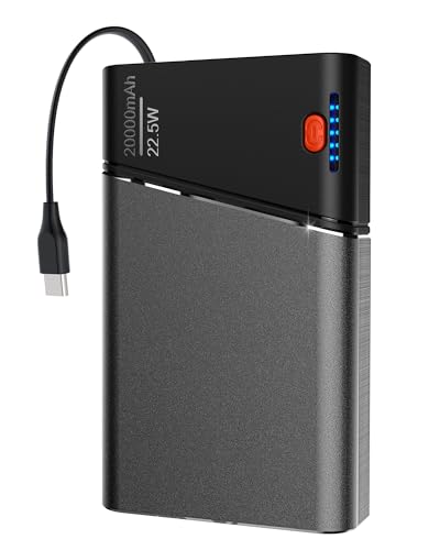 20000mAh 22.5W Fast Charging Portable Power Bank