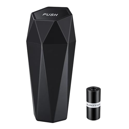 Diamond Mini Car Trash Can with Lid