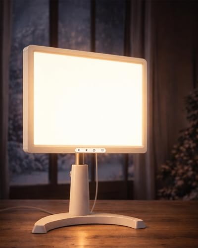 12000 Lux Full Spectrum Light Therapy Lamp