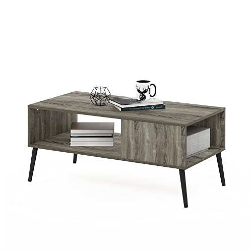 Furinno Mid Century Wood Coffee Table