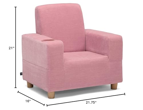 GAP GapKids Upholstered Chair, Blush
