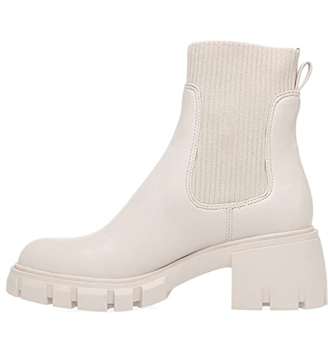Ruanyu Chunky Block Heel Chelsea Ankle Boots