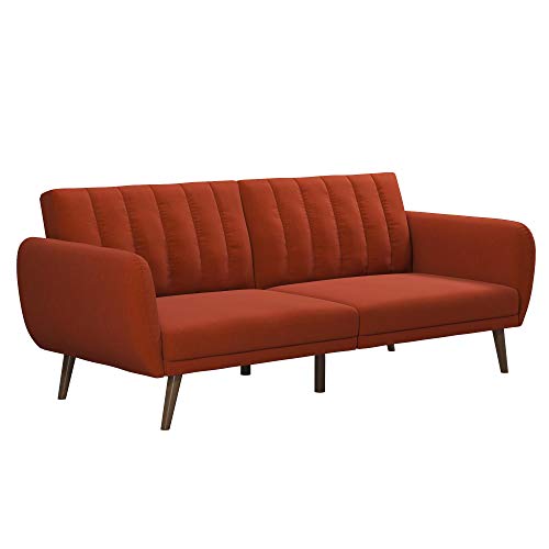 Novogratz 82 Inch Futon Sofa Bed Upholstered Sleeper