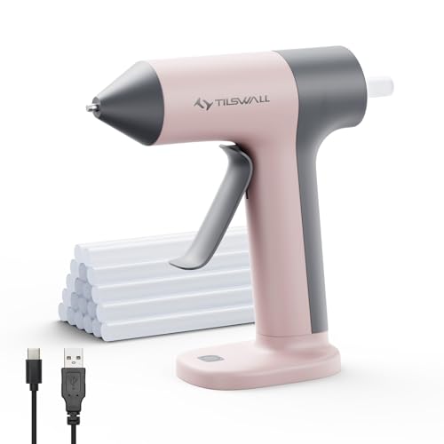 Cordless Hot Glue Gun with Fast Preheat