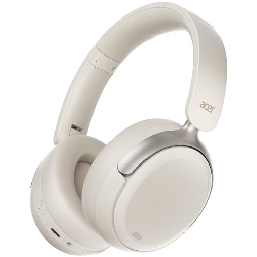 acer Active Noise Cancelling Wireless Over-Ear Headphones